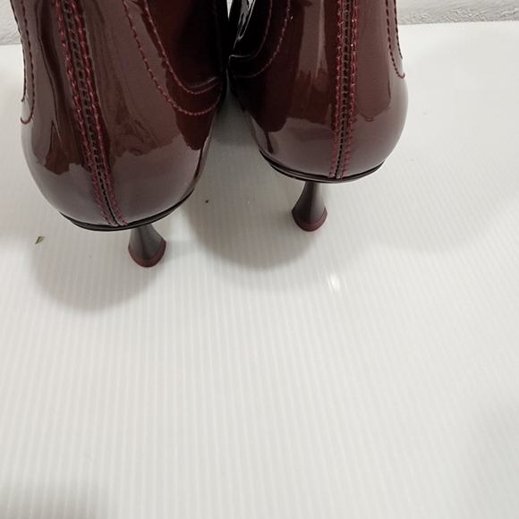 Zimmerman Patent Boots in Bordeaux - Picture 7 of 10